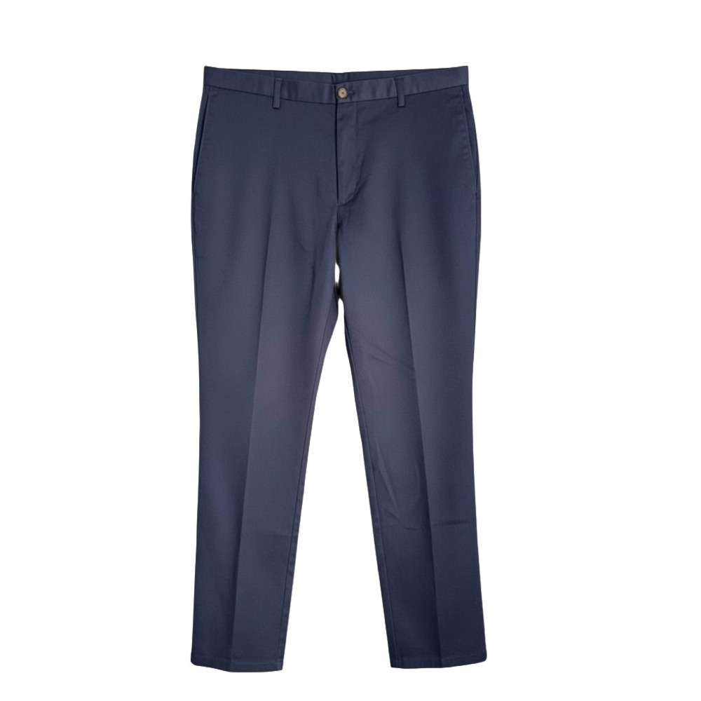 JOS A BANK Traveler TAILORED FIT DRESS PANTS Chinos Cotton Stretch Flat 38x32